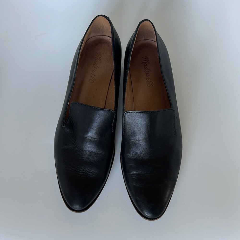Madewell black leather Orson loafers, 8(8.5) - Picture 2 of 8
